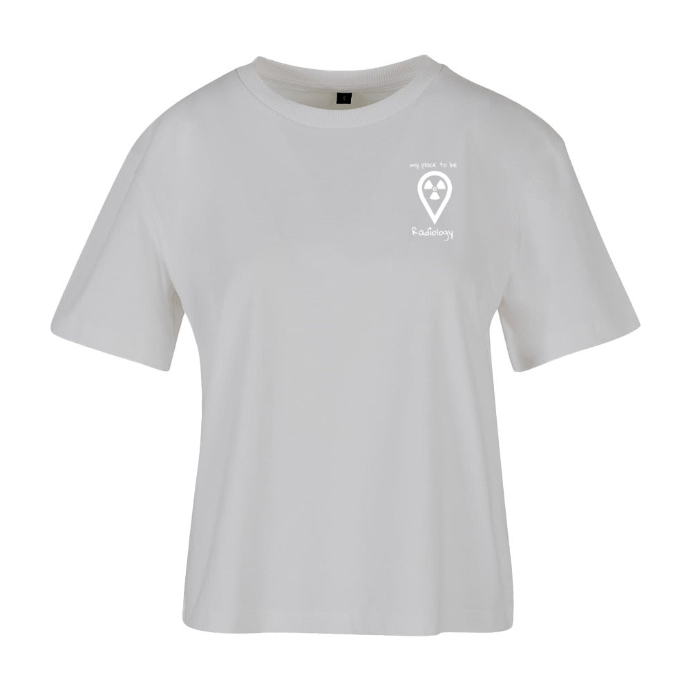 Ladies Everyday T-Shirt (Damen) my place to be Radiology (kleines Logo)