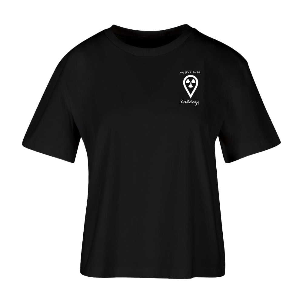 Ladies Everyday T-Shirt (Damen) my place to be Radiology (kleines Logo)