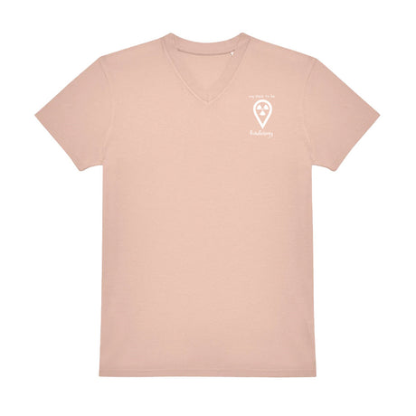 V-Auschnitt T-Shirt (Herren) - my place to be Radiology (kleines Logo) - Alles Einstellungssache 