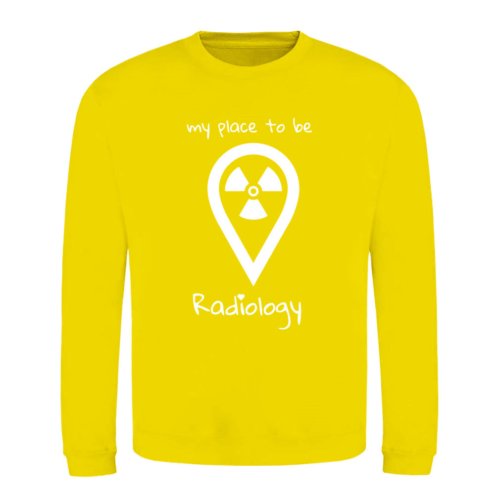 Klassiker Sweatshirts (Unisex) - my place to be Radiology