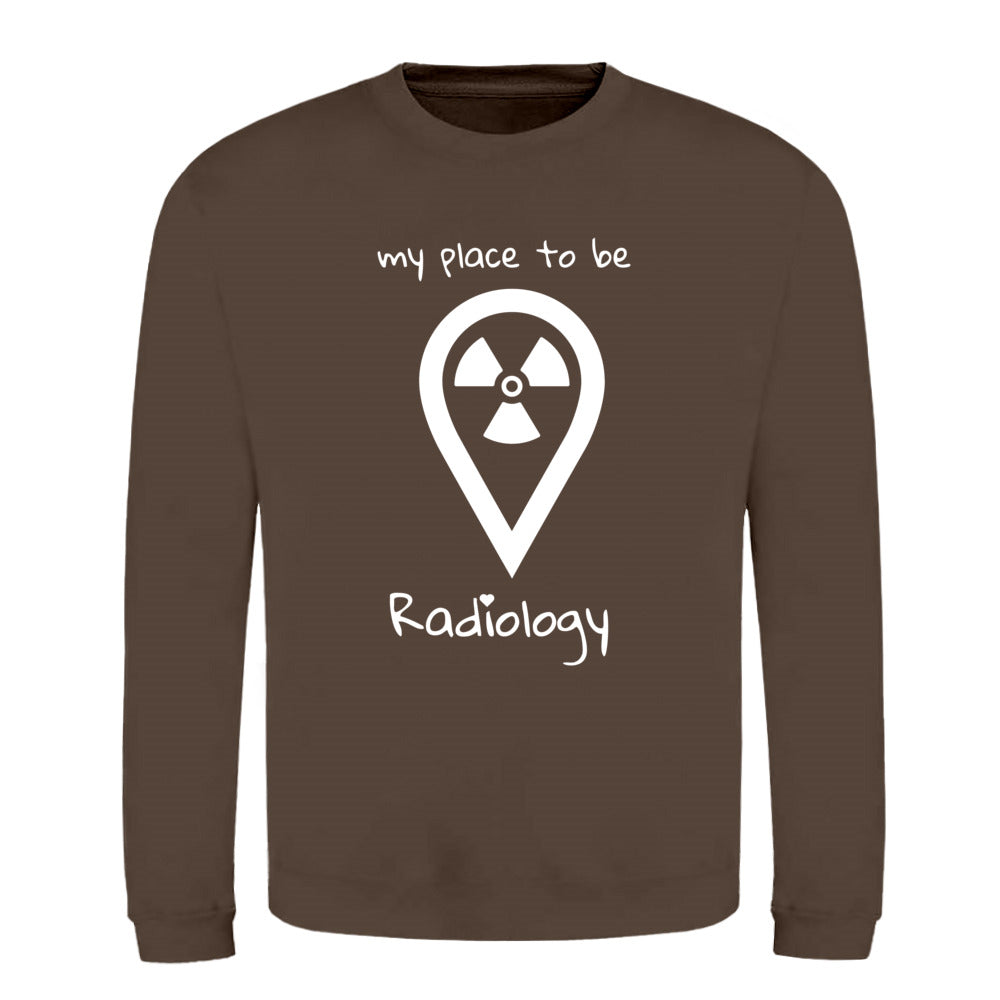 Klassiker Sweatshirts (Unisex) - my place to be Radiology