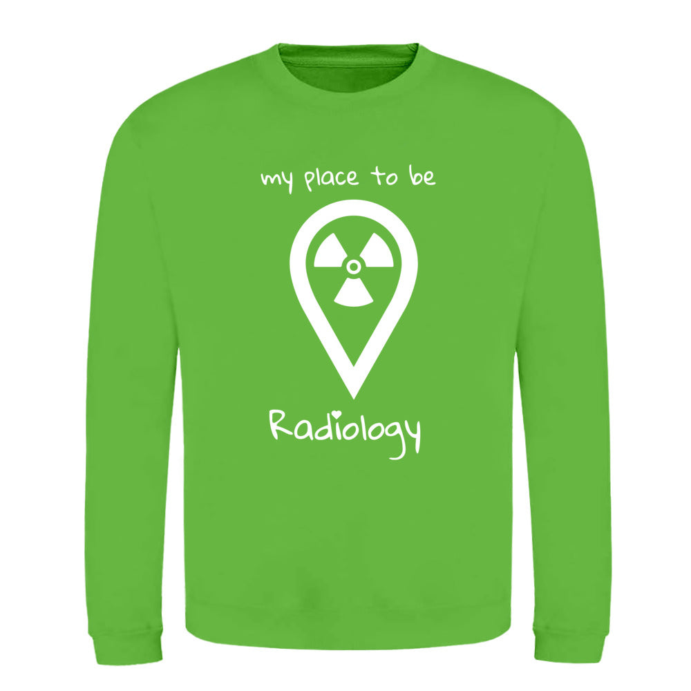 Klassiker Sweatshirts (Unisex) - my place to be Radiology