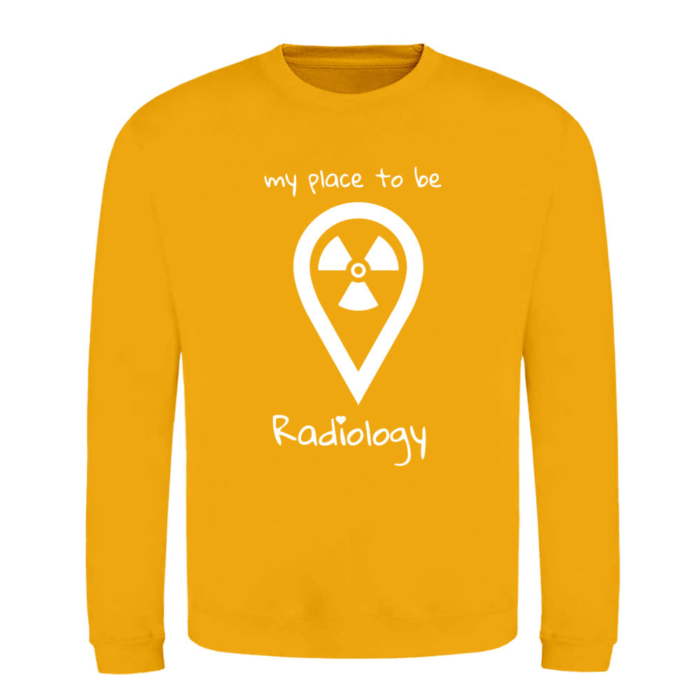 Klassiker Sweatshirts (Unisex) - my place to be Radiology