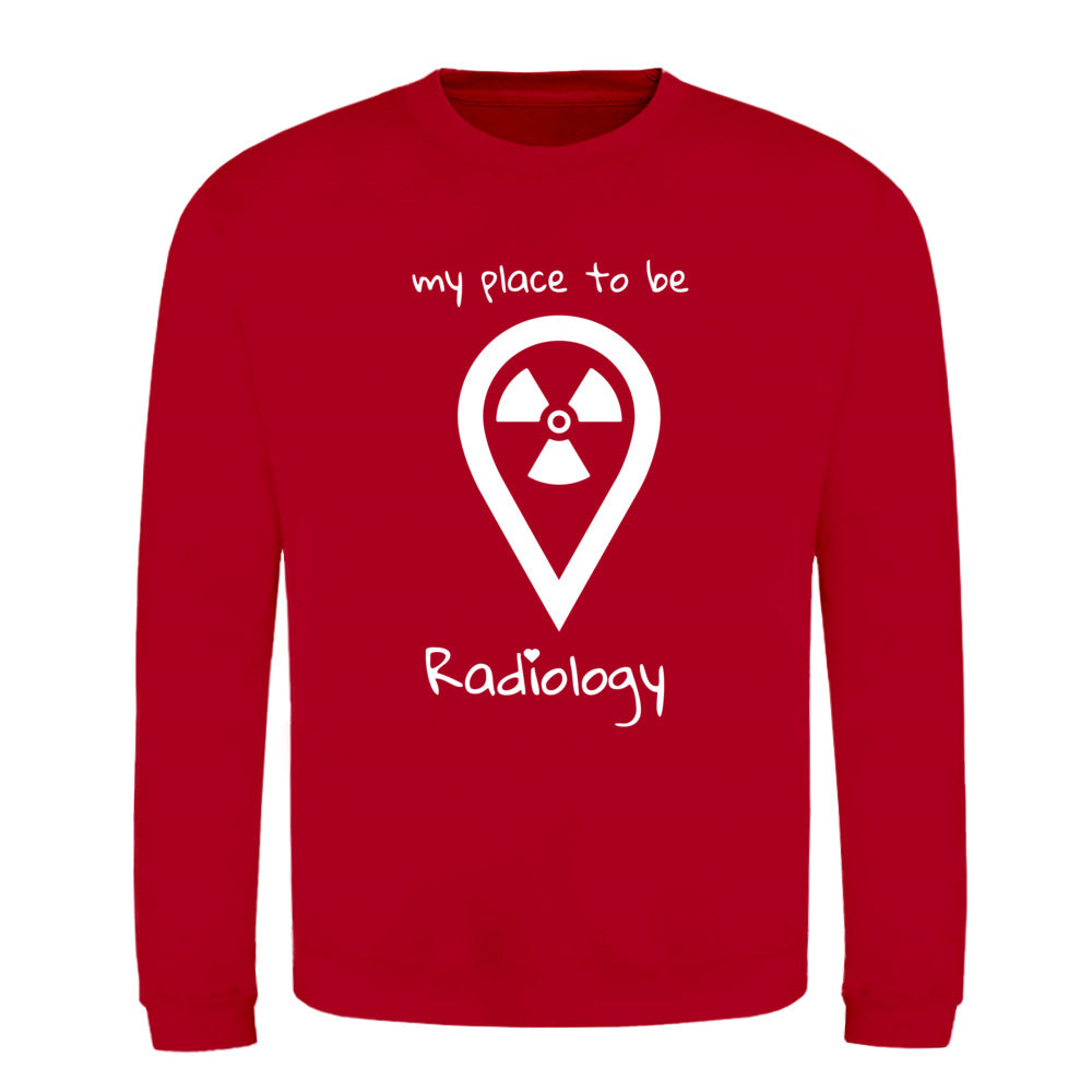 Klassiker Sweatshirts (Unisex) - my place to be Radiology