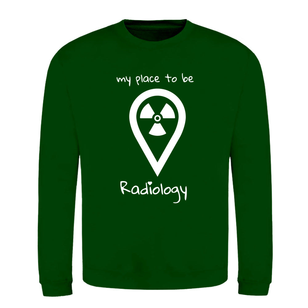 Klassiker Sweatshirts (Unisex) - my place to be Radiology