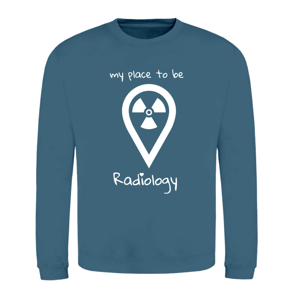 Klassiker Sweatshirts (Unisex) - my place to be Radiology