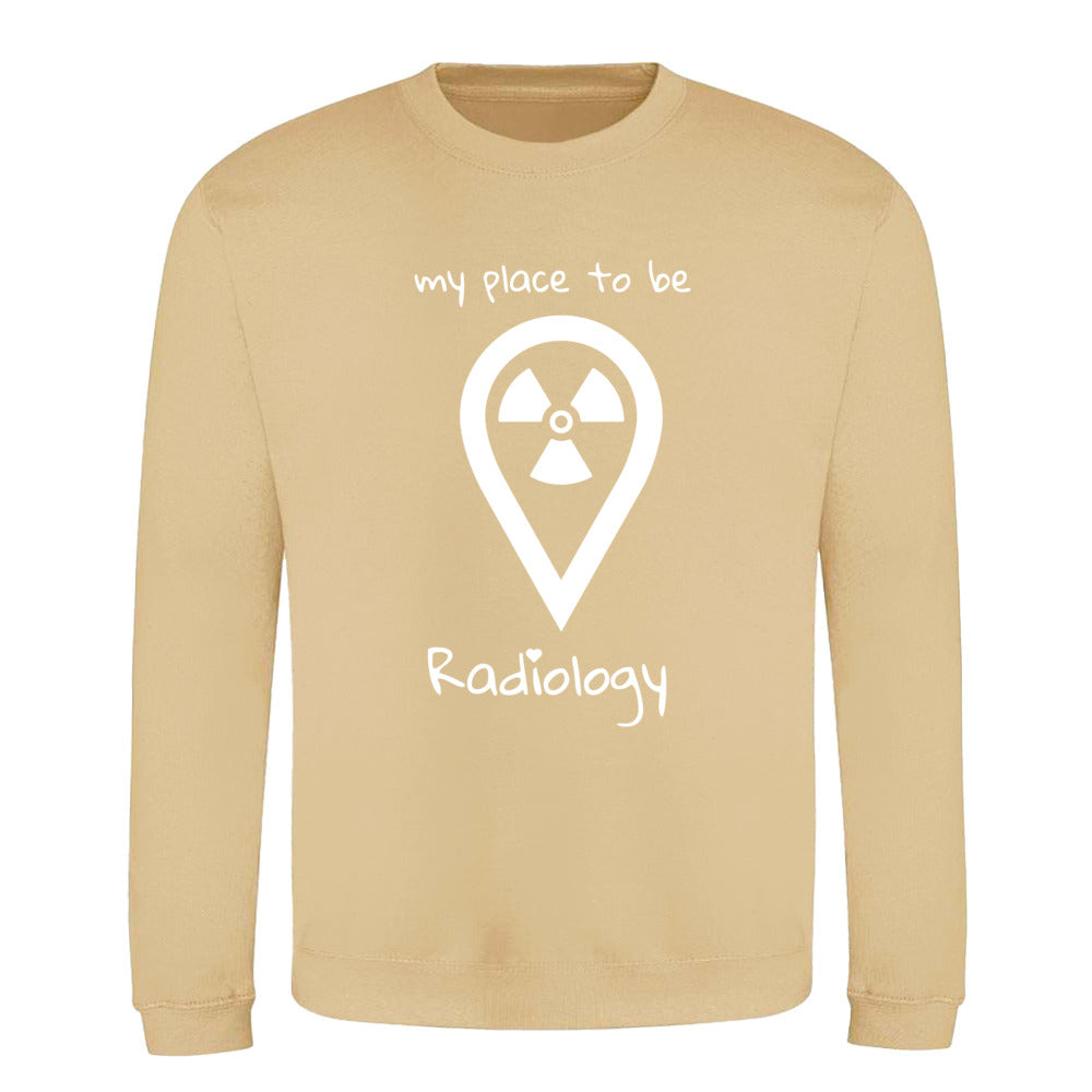 Klassiker Sweatshirts (Unisex) - my place to be Radiology
