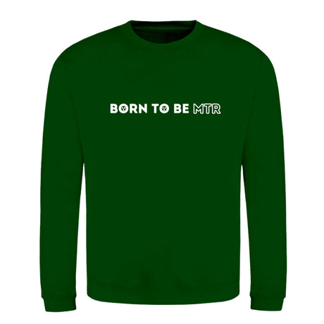 Klassiker Sweatshirts (Unisex) - BORN TO BE MTR (horizontales Logo) - Alles Einstellungssache 