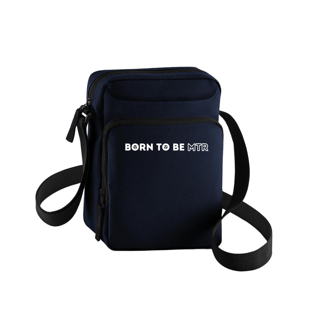 Cross Body Bag, Handtasche, Tablet-/Handytasch - BORN TO BE MTR (horizontales Logo)