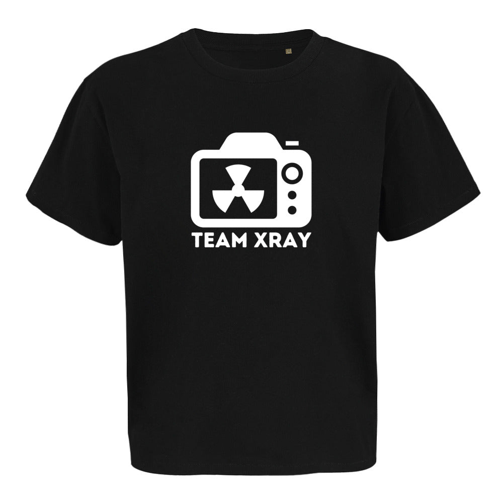 T-SHIRT Oversized kürzer geschnitten (Damen) - TEAM XRAY (großes Logo)
