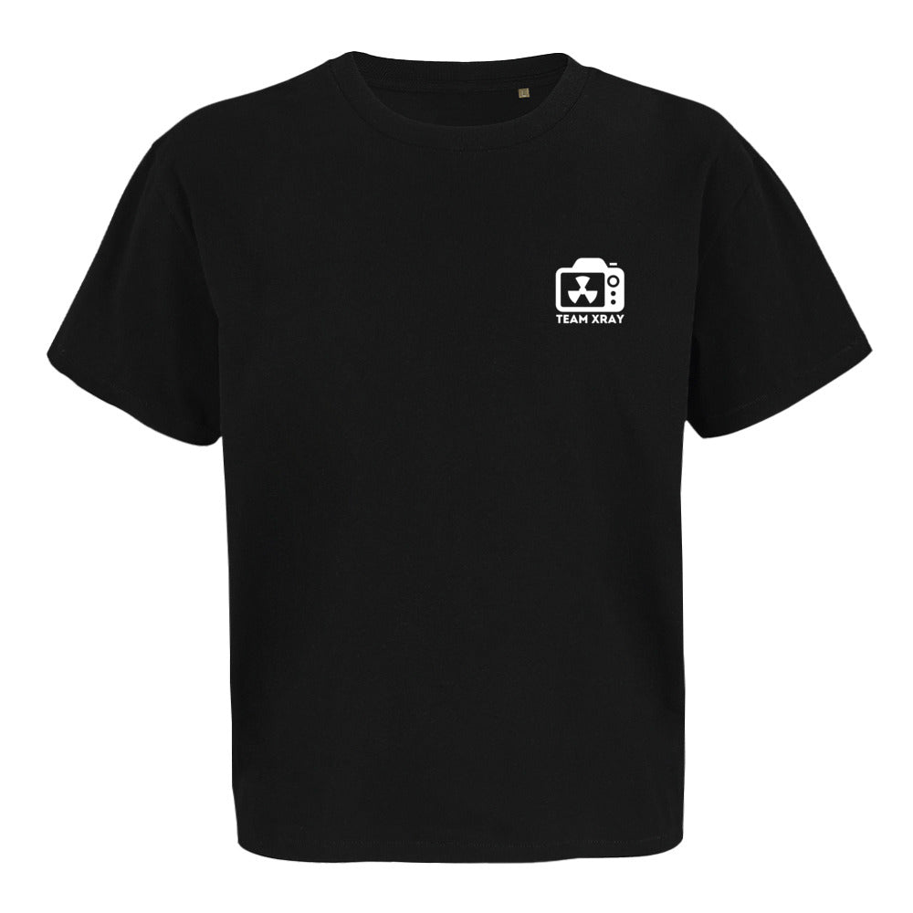 T-SHIRT Oversized kürzer geschnitten (Damen) - TEAM XRAY (kleines Logo)