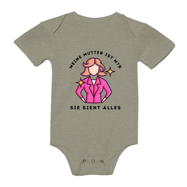 Kurzarm Body  - Meine Mutter ist MTR - Alles Einstellungssache 