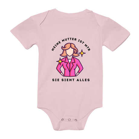 Kurzarm Body  - Meine Mutter ist MTR - Alles Einstellungssache 