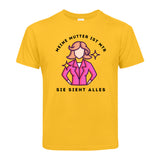 Kinder T-Shirt - meine Mutter ist MTR - Alles Einstellungssache 