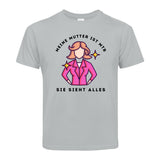 Kinder T-Shirt - meine Mutter ist MTR - Alles Einstellungssache 