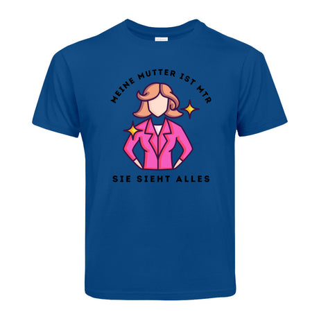 Kinder T-Shirt - meine Mutter ist MTR - Alles Einstellungssache 