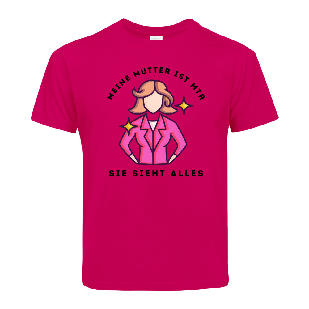 Kinder T-Shirt - meine Mutter ist MTR - Alles Einstellungssache 