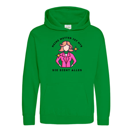 Kinder Hoodie - meine Mutter ist MTR - Alles Einstellungssache 
