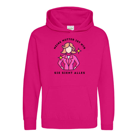 Kinder Hoodie - meine Mutter ist MTR - Alles Einstellungssache 