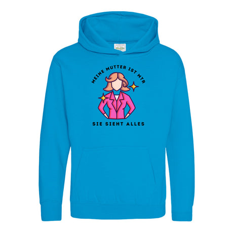 Kinder Hoodie - meine Mutter ist MTR - Alles Einstellungssache 
