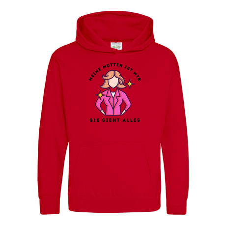 Kinder Hoodie - meine Mutter ist MTR - Alles Einstellungssache 