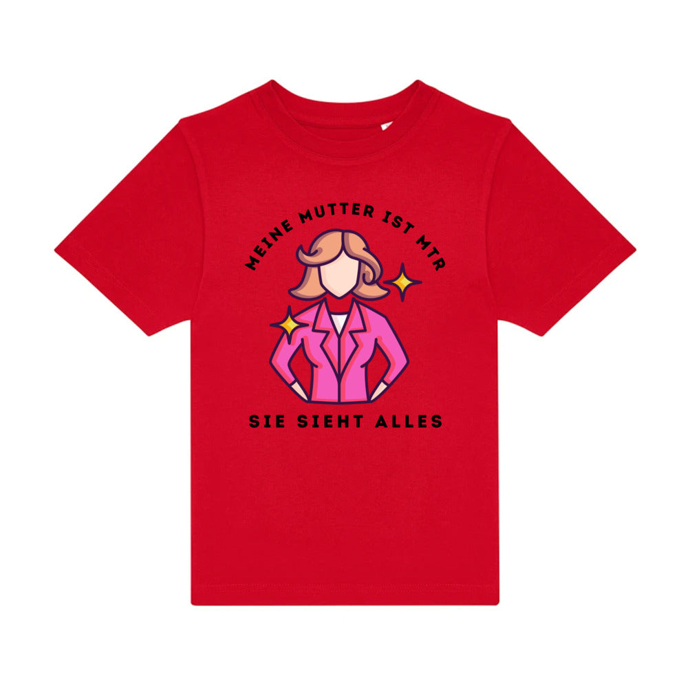 Base Kinder T-Shirt - meine Mutter ist MTR - Alles Einstellungssache 