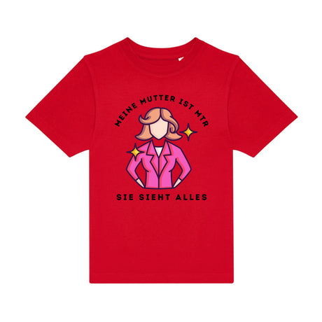 Base Kinder T-Shirt - meine Mutter ist MTR - Alles Einstellungssache 