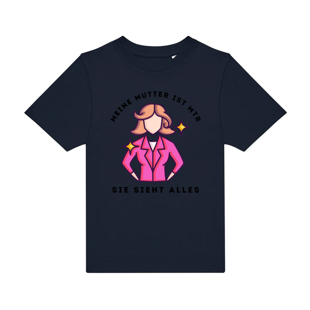 Base Kinder T-Shirt - meine Mutter ist MTR - Alles Einstellungssache 