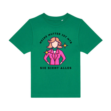 Base Kinder T-Shirt - meine Mutter ist MTR - Alles Einstellungssache 