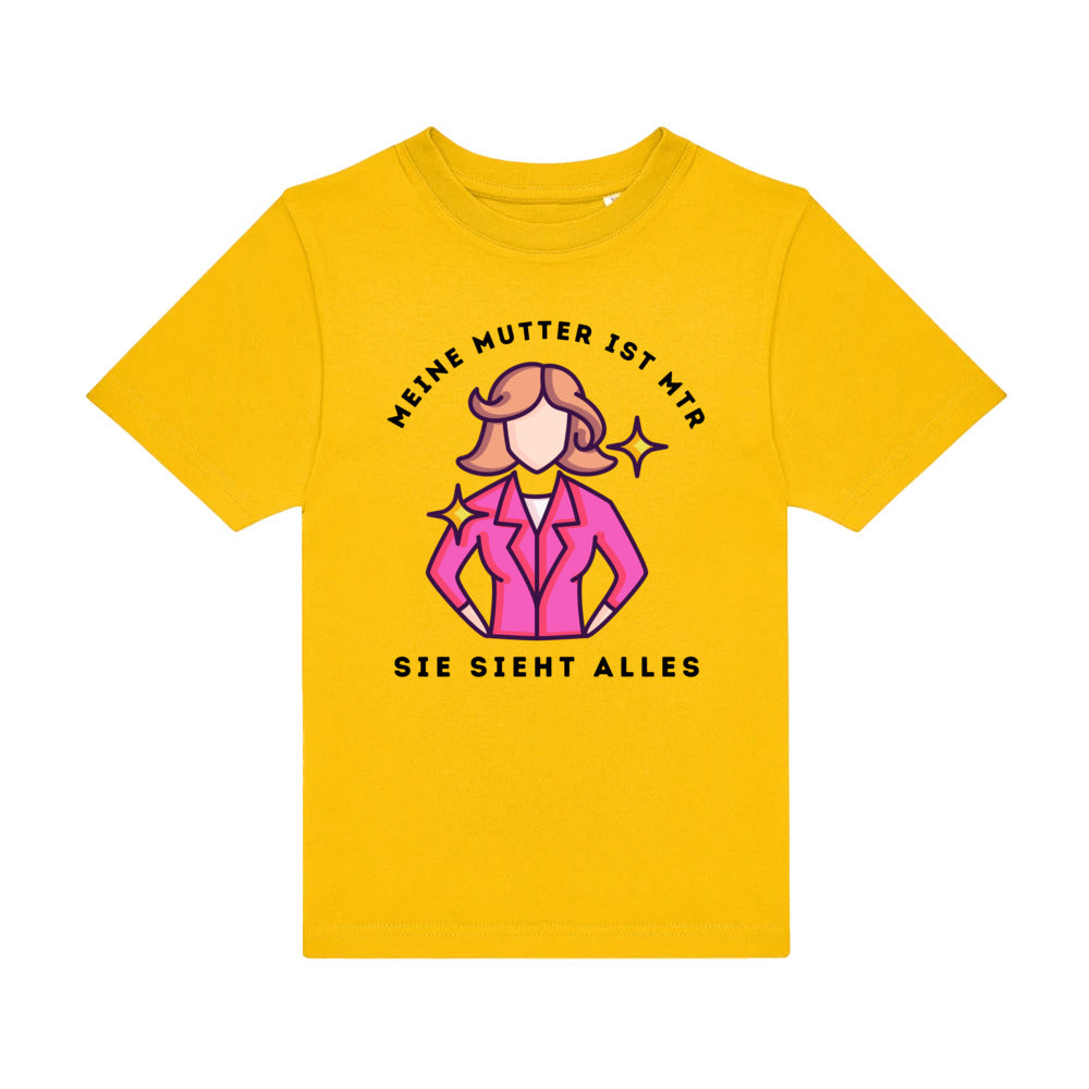 Base Kinder T-Shirt - meine Mutter ist MTR - Alles Einstellungssache 