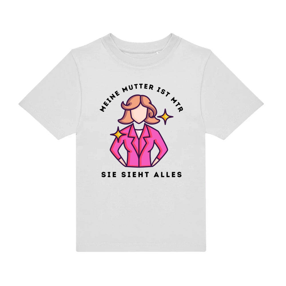 Base Kinder T-Shirt - meine Mutter ist MTR - Alles Einstellungssache 