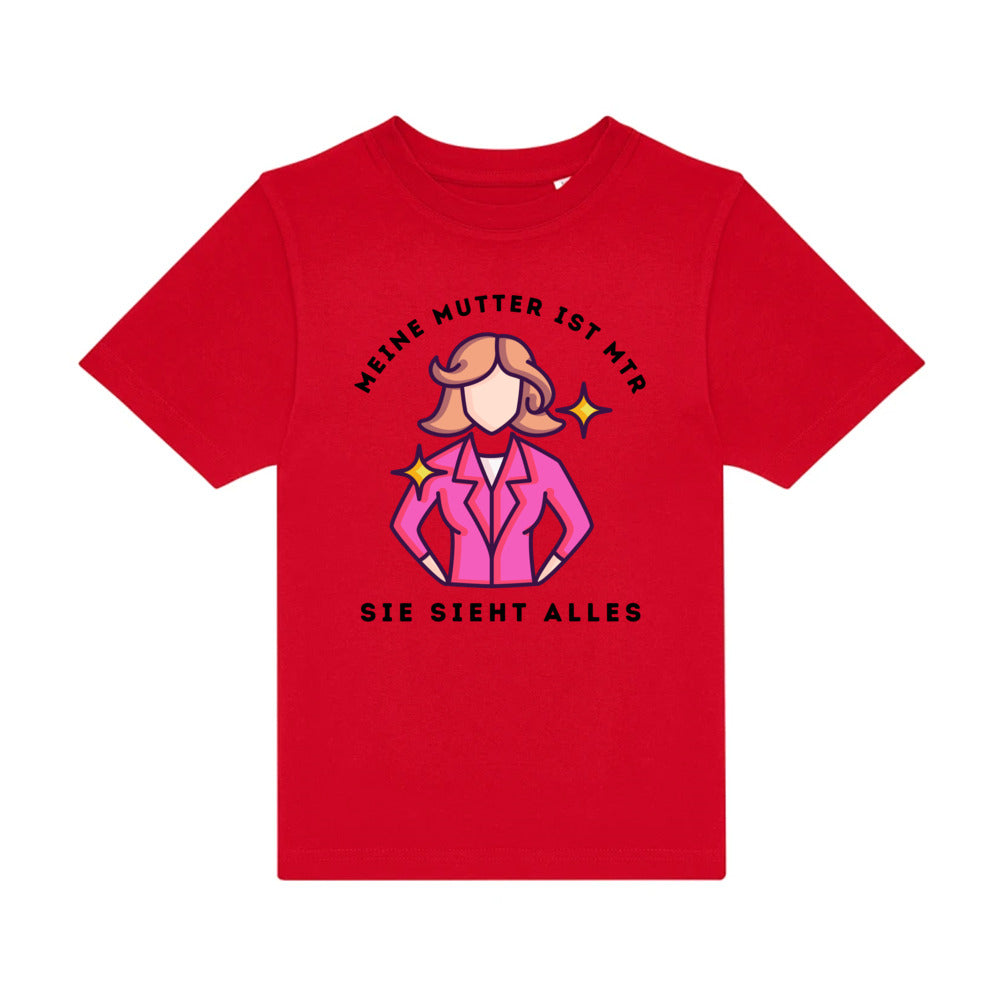 Base Kinder T-Shirt - meine Mutter ist MTR - Alles Einstellungssache 