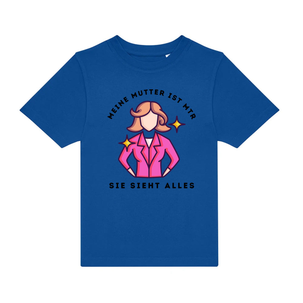 Base Kinder T-Shirt - meine Mutter ist MTR - Alles Einstellungssache 
