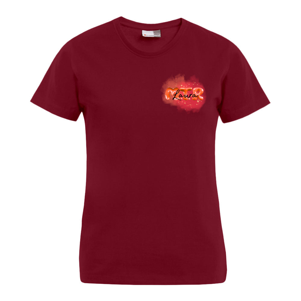ROT MTR Laura oder dein Name - T-Shirt - Alles Einstellungssache 