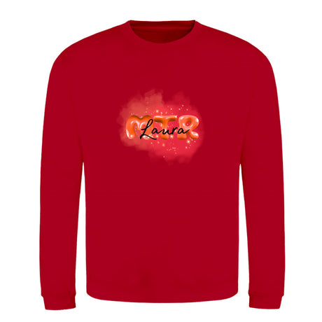 ROT MTR Laura oder dein Name -LOGO groß- Klassiker Sweatshirts (Unisex) - Alles Einstellungssache 