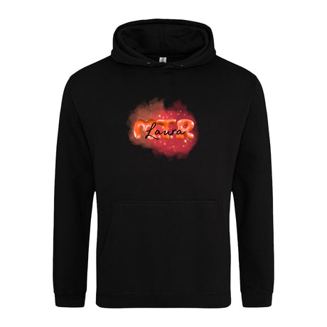 ROT MTR Laura oder dein Name -LOGO groß- Hoody (Unisex) - Alles Einstellungssache 