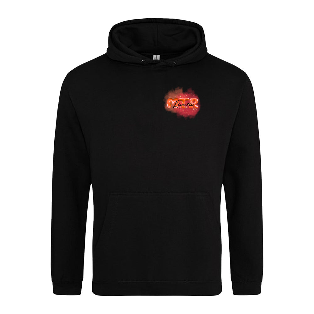 ROT MTR Laura oder dein Name -LOGO kleines- Hoody (Unisex) - Alles Einstellungssache 