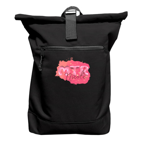 Pink MTR Nicole oder dein Name - großer Rucksack - Alles Einstellungssache 