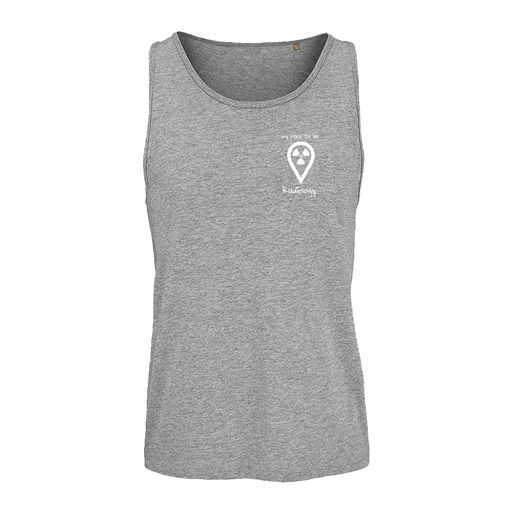 Tank Top (Unisex ) - my place to be (kleines Logo)