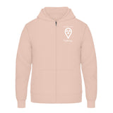 Hoody mit Reißverschluss  - my place to be Radiology (kleines Logo) Unisex