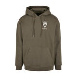 Basic Oversize Hoodie (Herren) - my place to be Radiology  (kleines Logo)