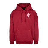 Basic Oversize Hoodie (Herren) - my place to be Radiology  (kleines Logo)