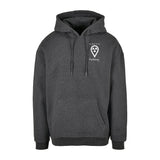 Basic Oversize Hoodie (Herren) - my place to be Radiology  (kleines Logo)