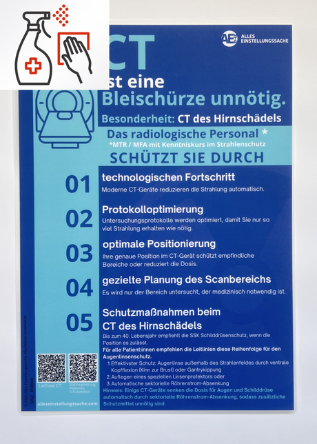 CT I Info Poster - Aufklärung Poster CT - Alles Einstellungssache 