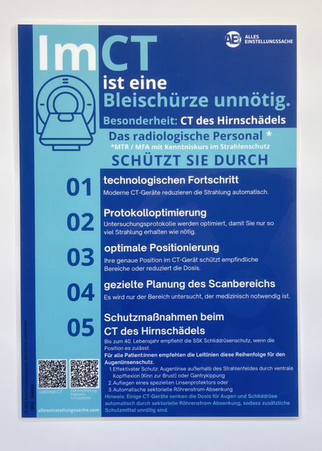 CT I Info Poster - Aufklärung Poster CT - Alles Einstellungssache 
