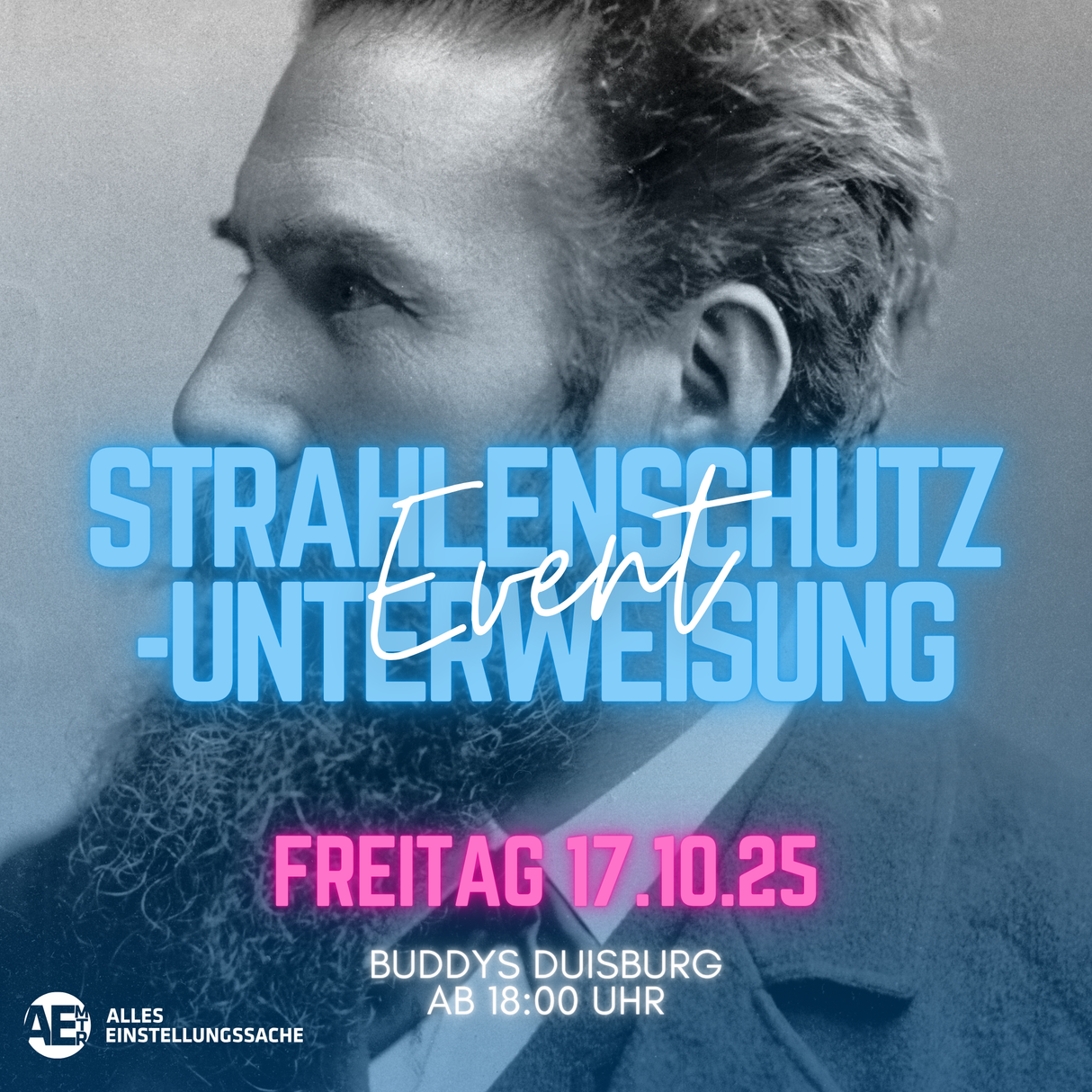 Strahlenschutzunterweisung + Event ² I 17.10.2025 - Duisburg