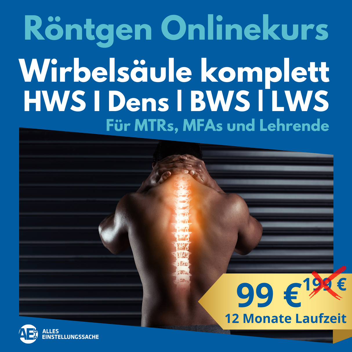 Onlinekurs: Wirbelsäule komplett – HWS, BWS & LWS
